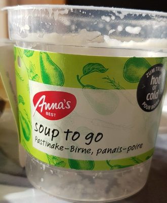 Soupe to go - Panais-poire front packaging