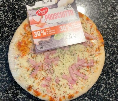 Pizza Proscuiutto front packaging