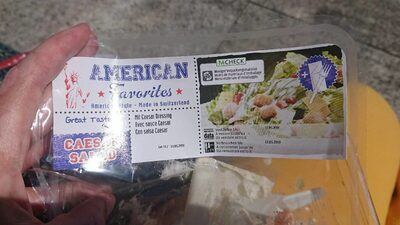 Salade migros american favorites front packaging