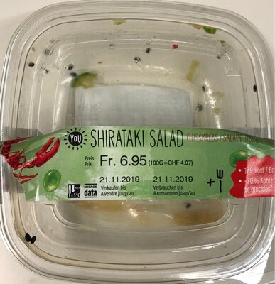 Shirataki salad