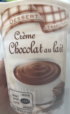 Crème chocolat au lait