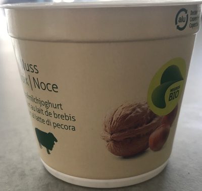 Yogourt au lait de brebis noix