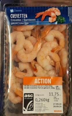Crevettes m classic