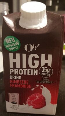 High Protein Drink Himbeere