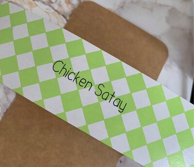 Chicken Satay front packaging