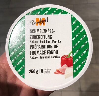 Préparation de fromage fondu