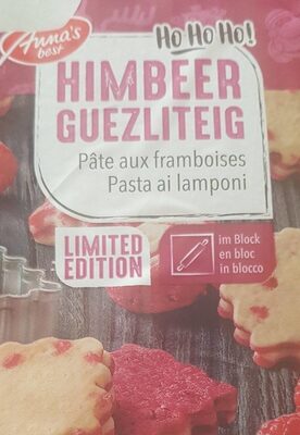 Pâte aux framboises