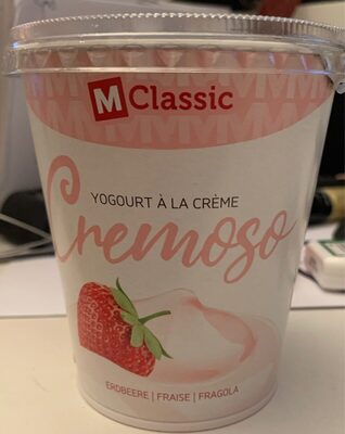 Cremoso front packaging