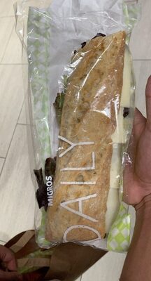 Sandwich fromage front packaging