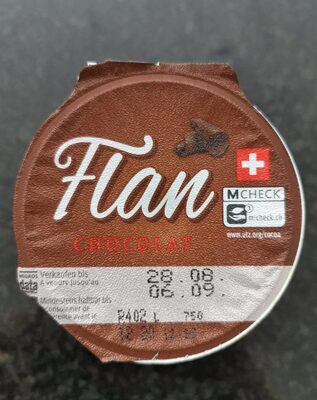 Flan chocolat