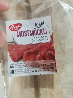 Mostmöckli front packaging