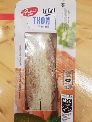 Sandwichs thon