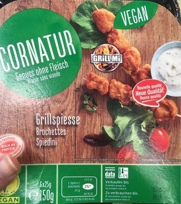 Brochettes front packaging