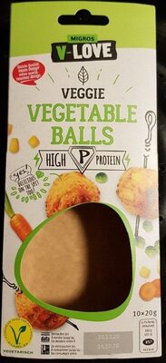 Vegetable balls