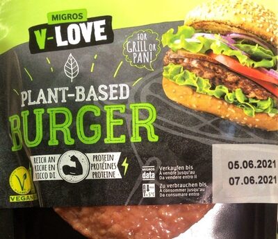 Plant-based burger