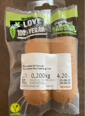 Plant-Based Grillwurst