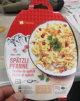 Poêlée de stpätzli