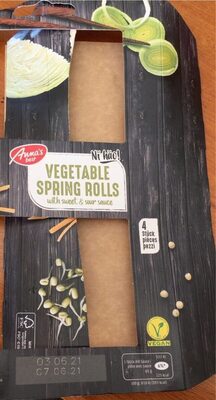 Vegetable spring rolls