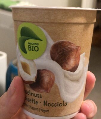 Yaourt noisettes bio