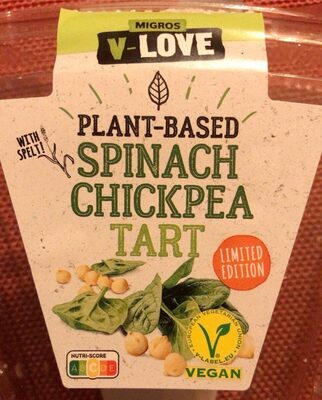 Spinach Chickpea Tart front packaging