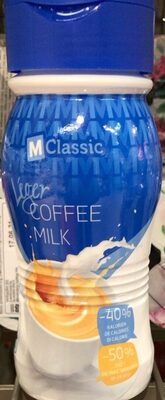 Léger cofee milk front packaging