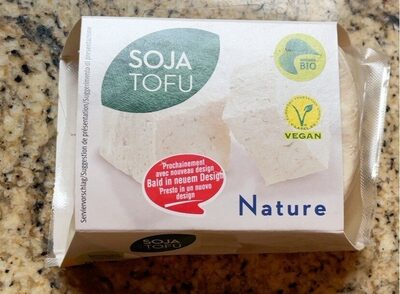 SOJA TOFU nature front packaging
