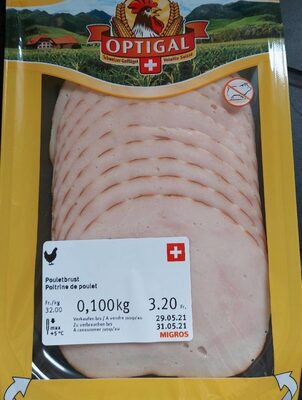 Pouletbrust / Poitrine de poulet front packaging