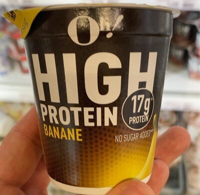 High Protein Banane Quark (Jogurt)