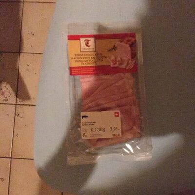 Jambon cuit en croûte