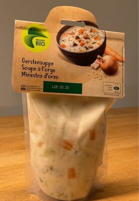Gerstensuppe front packaging