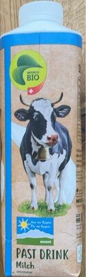 Past Drink Milch front packaging