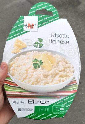 Risotto Ticinese front packaging