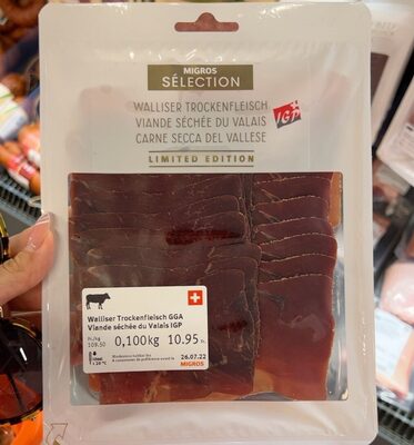 Viande sechee du valais