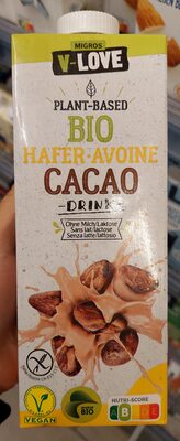 Plant-based Bio Hafer Cacao Drink