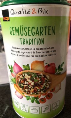 Gemüsegarten, légumes du jardin front packaging