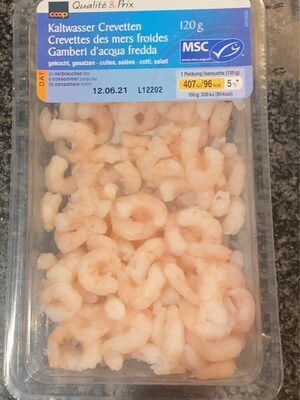 Crevettes des mers froides