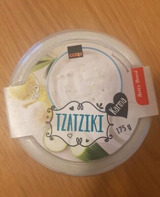 Tzatziki front packaging