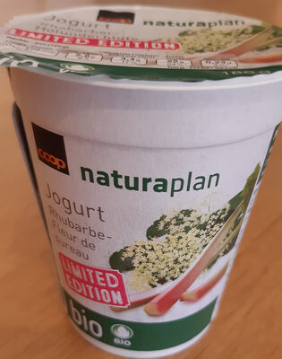 Jogurt Rhubarbe-Fleur de sureau