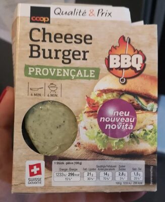 Cheese Burger BBQ provençale