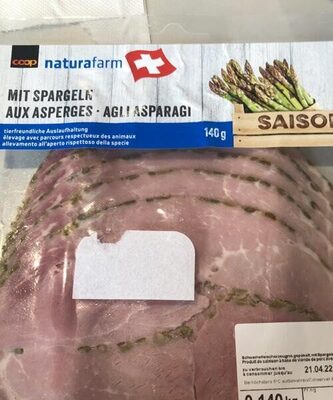 Schinken mit Spargel front packaging