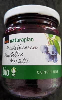 Confiture de myrtilles