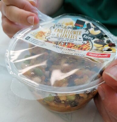 Cauliflower et lentils