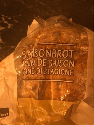 Pain de seigle aux pommes, de saison