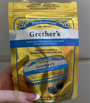 Pastilles for throat and voice