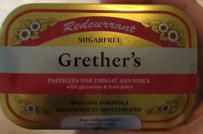 Pastilles Redcurrant