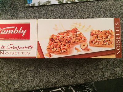 Kambly Biscuits With Caramel Almond Hazelnut