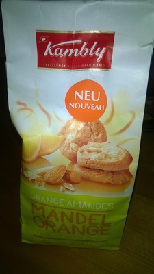 Biscuits orange amandes Nature & Saveur
