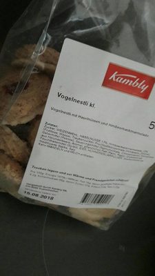Vogelnestli front packaging