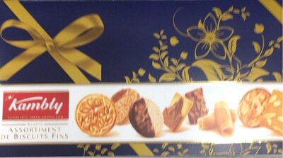 Assortiment de biscuits fina