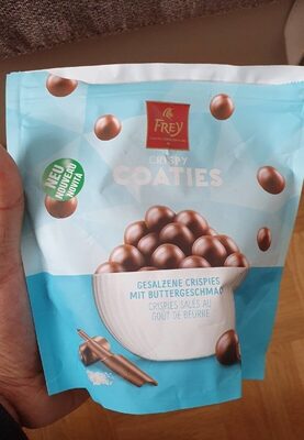 Crispy Coaties front packaging